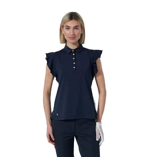 Daily Sports Luxe Womens Sleeveless Golf Polo - Navy/L