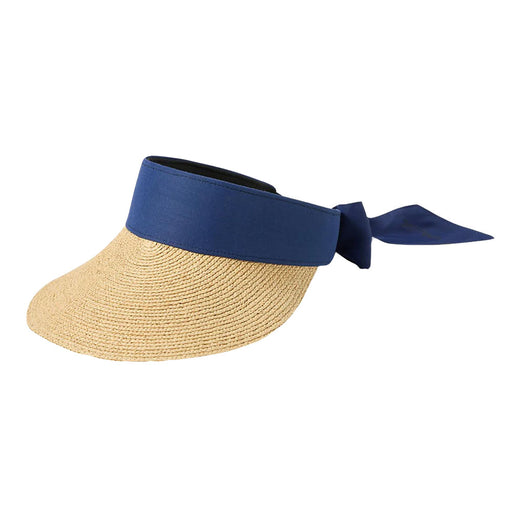 RLX Ralph Lauren Twilly Tie Womens Golf Visor - Refined Navy/One Size