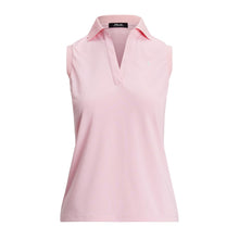 Load image into Gallery viewer, RLX Polo Golf Air Tech Scallop SL Womens Golf Polo - Garden Pink/L
 - 3