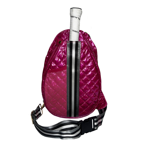 Vaught Sports Puffer Sling Pickleball Sling Bag 25 - Hot Pink