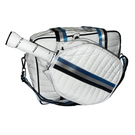 Vaught Sports Puffer Pickleball Bag - Blue/White