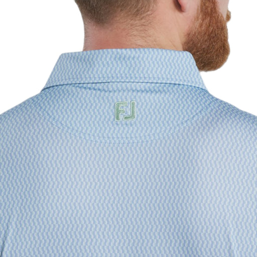 FootJoy Wiggle Print Lisle Mens Golf Polo