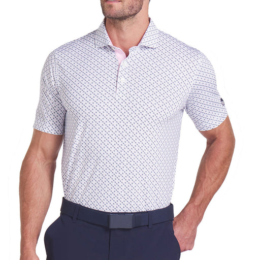 Puma Golf X AP Micro Umbrellas Mens Golf Polo - White Glow/XL