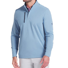 Load image into Gallery viewer, PUMA Golf X AP Cloudspun Tech Men Golf Quarter-Zip - Zen Blue/XL
 - 3