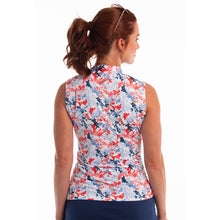 Load image into Gallery viewer, EP NY Vine Floral Print Womens SS Golf Polo
 - 2