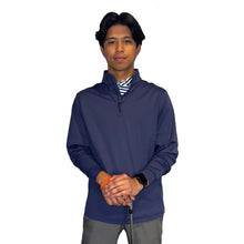 Load image into Gallery viewer, Ace & Oak Mens Quarter-Zip Pullover - Navy/XXL
 - 3