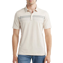 Load image into Gallery viewer, TravisMathew Cathedral Mens Golf Polo - Moonbeam/XL
 - 1