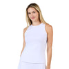 Sofibella Tres Blanc 24 Inch Women Tennis Tank
