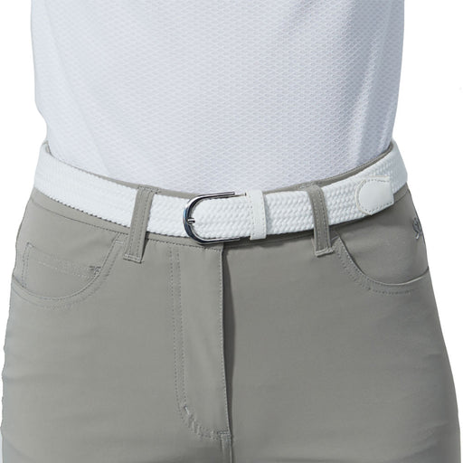 Daily Sports Giselle Elastic Womens Belt - White