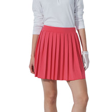 Load image into Gallery viewer, Daily Sports Pleated 15 Inch Womens Golf Skort - Intense Coral/M
 - 1