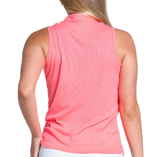 Lucky In Love On Par Zip Womens SL Golf Top