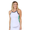 Sofibella Green Spirit 24 Inch Women Tennis Tank