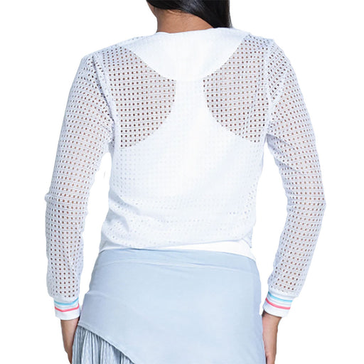 Lucky In Love Retro Stripe Womens Tennis Pullover