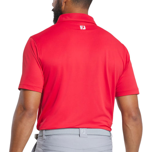 FootJoy Ryder Cup Solid Red Lisle Mens Golf Polo