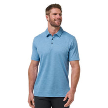 Load image into Gallery viewer, TravisMathew Base Jump Mens Golf Polo - Pacific Coast/XXL
 - 1