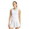 Adidas London Wow Pro White Womens Tennis Tank