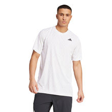Load image into Gallery viewer, Adidas Club Graphic Mens Tennis Tee - White/Dash Grey/XL
 - 3