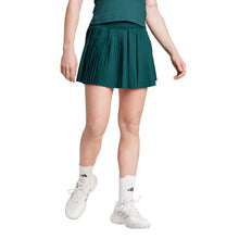 Load image into Gallery viewer, Adidas Club Pleat Aurora Ivy Womens Tennis Skirt - Aurora Ivy/L
 - 1