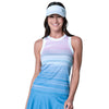 Lucky in Love Linen Vision Womens Tennis Tank