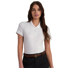 Load image into Gallery viewer, Rhone Course to Court Snap SS Womens Golf Polo - Snow White/L
 - 1