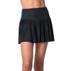 Lucky In Love Racer Rib Pleated EveryPlay Length Womens Tennis Skirt