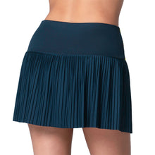 Load image into Gallery viewer, Lucky In Love Racer Rib Pleat Womens Tennis Skirt
 - 5