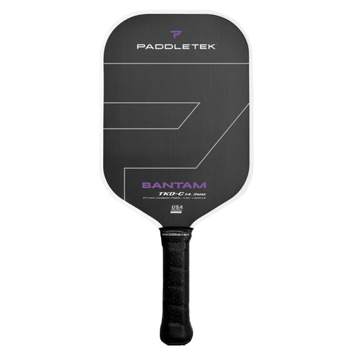 Paddletek Bantam TKO-C 14.3 Pickleball Paddle - Purple Aurora/4 1/4/7.7-8.1 OZ
