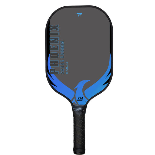 Paddletek Phoenix Gen Sabre Carbon Pickle Paddle - Riptide Blue/4 1/4/7.8-8.1 OZ
