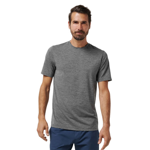 TravisMathew Heater Pro Mens T-Shirt - Heather Grey/XXL