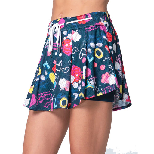 Lucky In Love HW Love You Womens Tennis Skirt