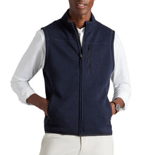 Load image into Gallery viewer, Rhone Fleece Mens Vest - True Navy Hthr/XL
 - 1