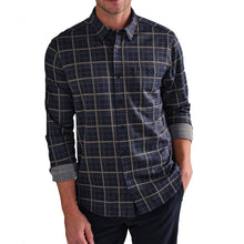Load image into Gallery viewer, Rhone Hardy Flannel Mens Shirt - Ftg Grn/Tru Nvy/XL
 - 4