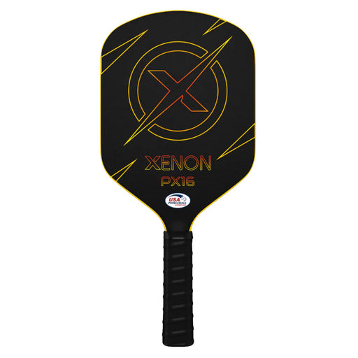 Xenon PX16 v2 Pickleball Paddle - Black/Yellow/4 1/8/~8.2 Oz.