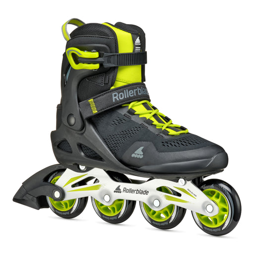 Rollerblade Macroblade 80 Mens Inline Skates - Black/Lime/13/13.5