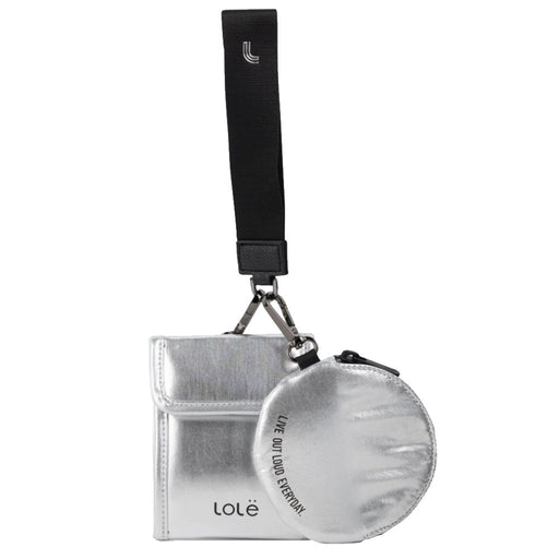 Lole Eve Double Wristlet Wallet - Metallic Silver