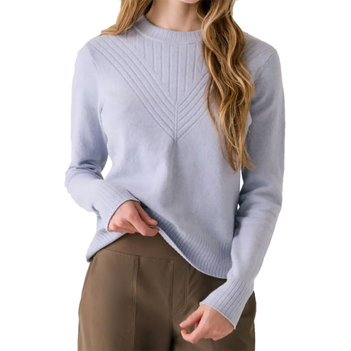Lole Camila Crew Neck Womens Sweater - Glacier Heather/L