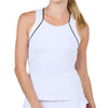 Sofibella Mystic Sunrise 23 Inch Racerback Womens Tennis Tank