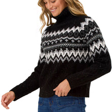 Load image into Gallery viewer, Krimson Klover Bluebird Turtleneck Womens Sweater
 - 3