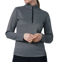 Load image into Gallery viewer, Daily Sports Mackay LS Half Womens Golf Shirt - Black/XL
 - 1