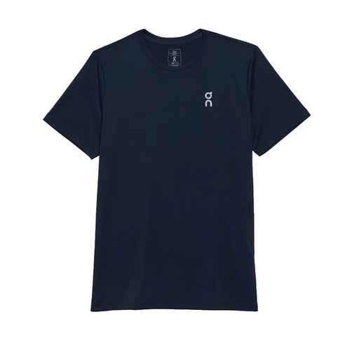 On Core-T Shirt Sleeve Mens Tennis Crew Shirt - Navy/XXL