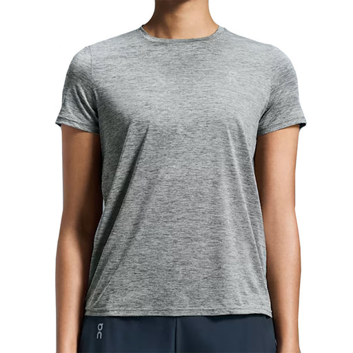 On Core-T Short Sleeve Womens Tennis Shirt - Heather Gray/XXL