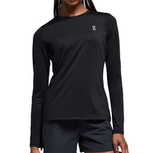 Load image into Gallery viewer, On Core Long-T Womens Tennis Shirt - Black/XXL
 - 1