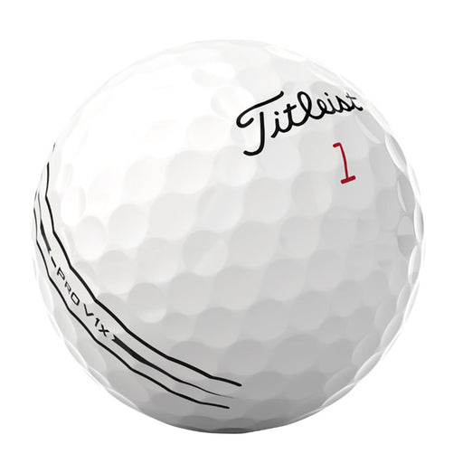Titleist Pro V1x Left Dash AIM Golf Balls - Dozen