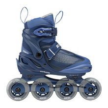 Load image into Gallery viewer, Roces Moody X TIF Adjustable Boys Inline Skates - Peacoat/Ryl Blu/4-7
 - 1