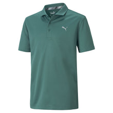 Load image into Gallery viewer, Puma Essential Boys Golf Polo - Blue Spruce/XL
 - 1