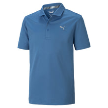 Load image into Gallery viewer, Puma Essential Boys Golf Polo - Star Sapphire/XL
 - 2