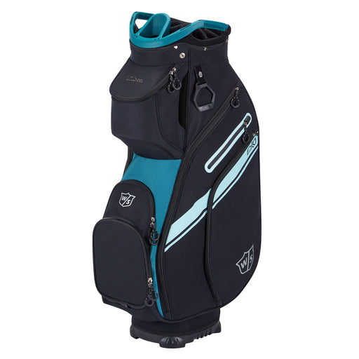Wilson Staff EXO II Golf Cart Bag - Black/Teal