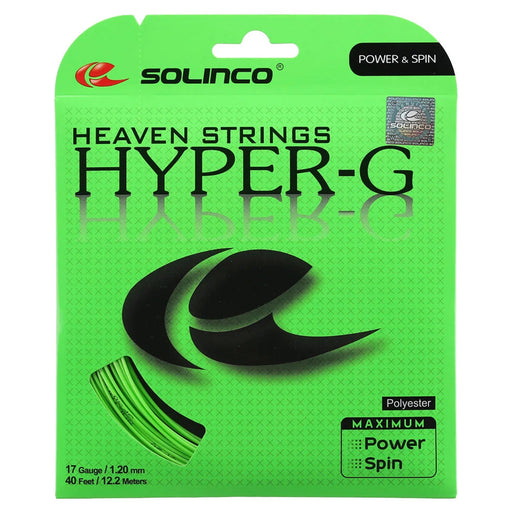 Solinco Hyper-G Lime 17g Tennis String - Default Title