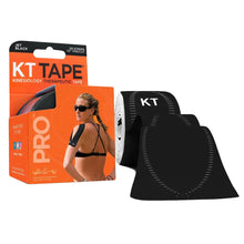 Load image into Gallery viewer, KT Tape PRO 10inch PreCut Strips - Jet Black
- 4