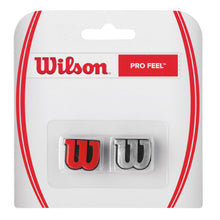 Load image into Gallery viewer, Wilson Pro Feel Racquet Red/Silver Tennis Dampener - Default Title
 - 1
